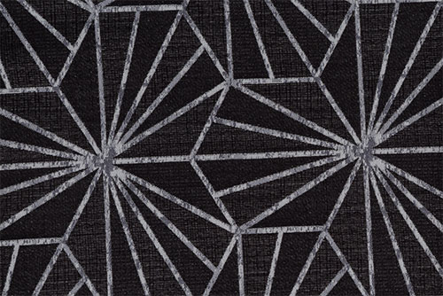 Scatter/Pillow: Grissini Charcoal (Band Pattern)